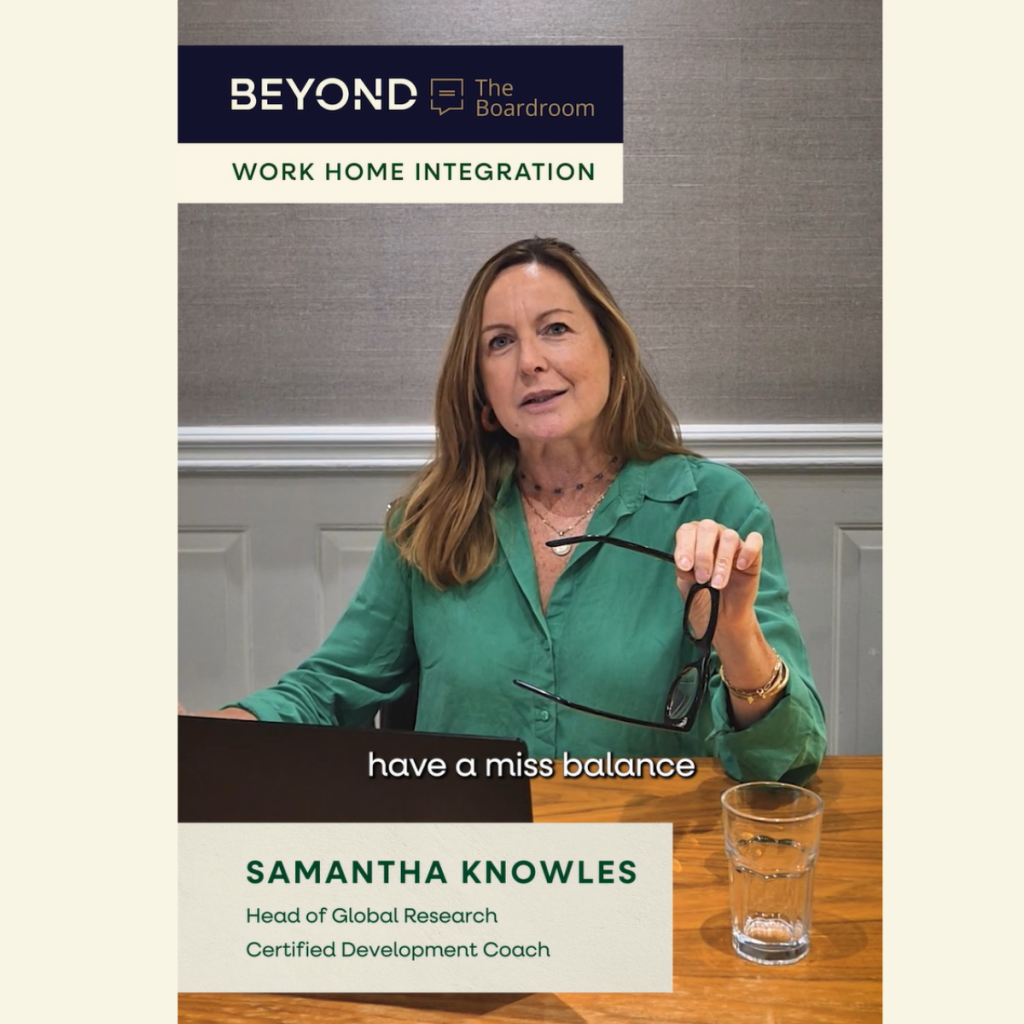 Beyond the Boardroom – Work Home Integration